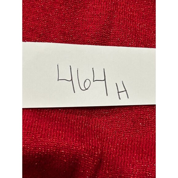 Cable & Gauge Red Sleeveless Turtleneck Sweater Vest Womens - Picture 9 of 9